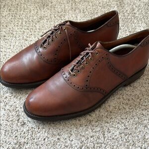 Foot Joy Tool Steel | Vintage Brown Leather Men's Golf Cleats | Size 10